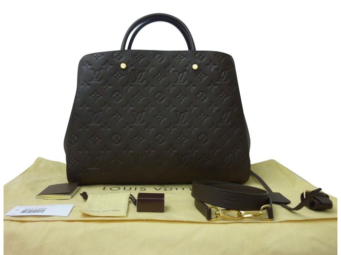 Louis Vuitton Minimonogramma cintura LV Marrone Pelle ref.253241 - Joli  Closet