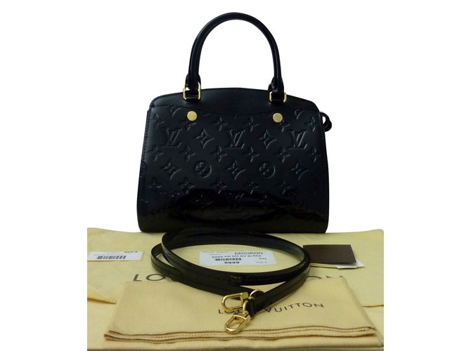 Louis Vuitton BREA PM Black Patent leather  ref.55421