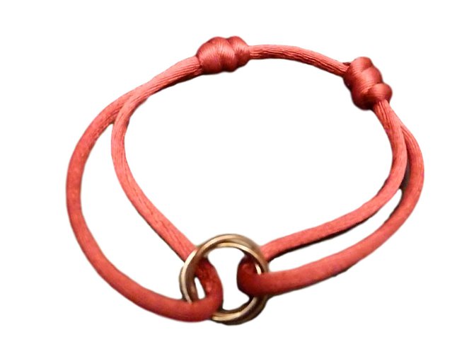 cartier trinity silk cord bracelet