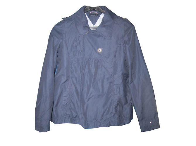 Giacca Tommy Hilfiger Blu Navy Cotone 14 anni
