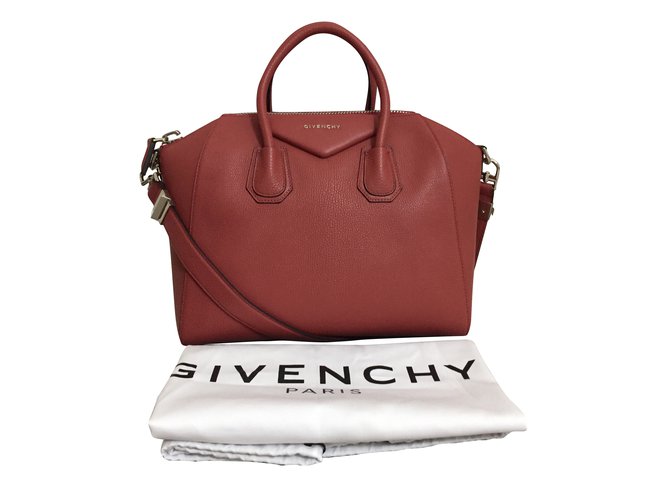 Givenchy Antigona Coral Leather  ref.55941