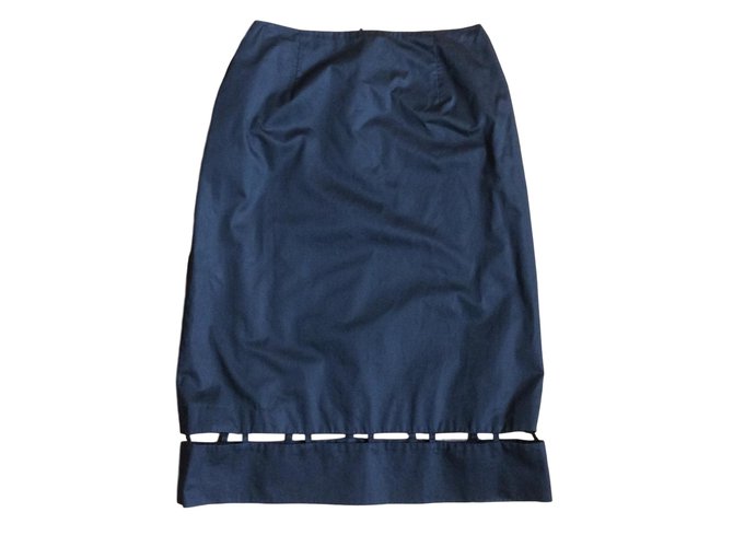 Zapa Skirts Black Cotton  ref.56048
