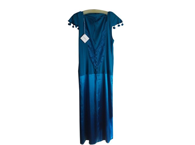 La Perla Intimates Blue Silk  ref.56128