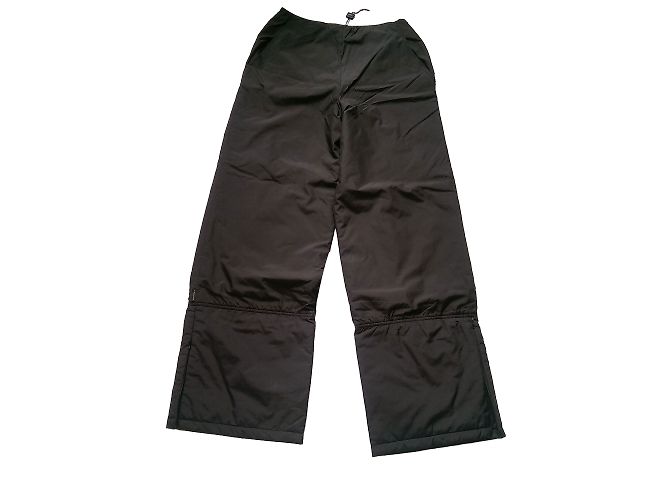 Calças acolchoadas pretas Weekend Max Mara Preto