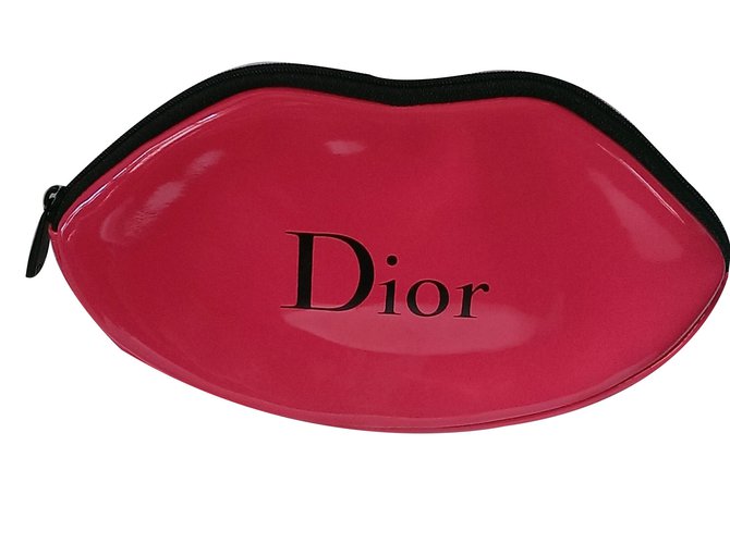 Dior Purses, wallets, cases Pink Polyethilene  ref.56189