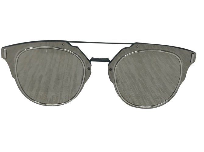 Christian Dior Dior  sunglasses composit 1.0 Silvery Metal  ref.56389
