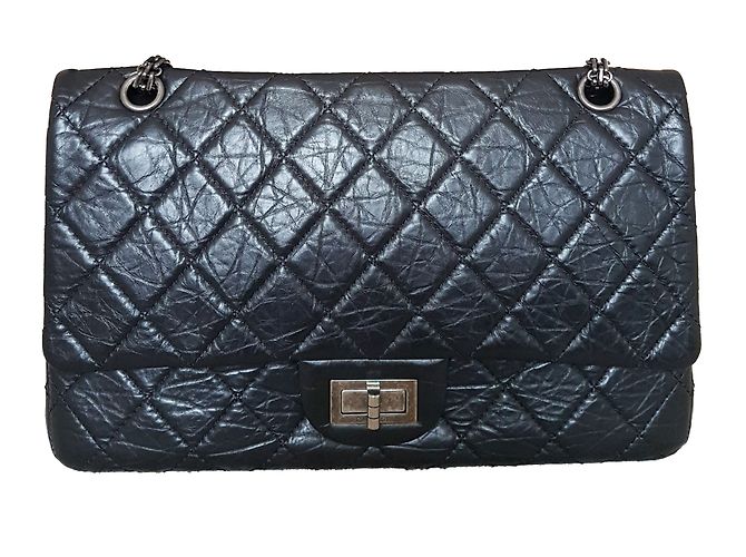 Chanel 2.55 Reissue 227 Nero Pelle