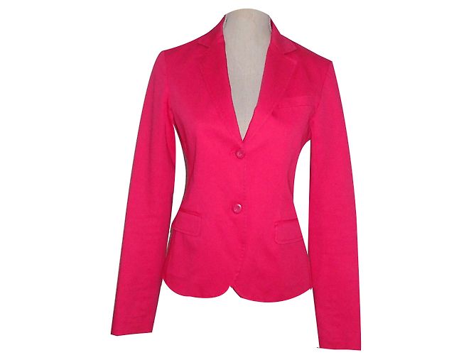 Autre Marque Giacca Gant in cotone rosa fucsia