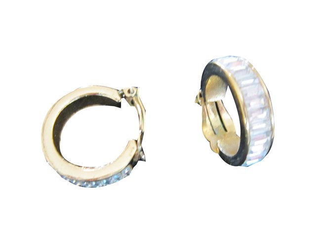 Nina Ricci Earrings Golden Metal  ref.56620