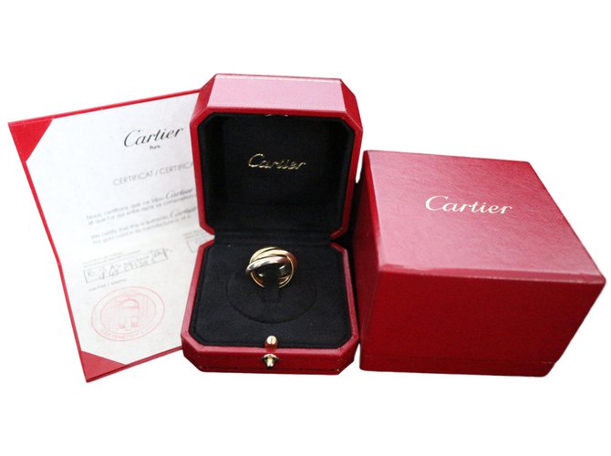 Love Cartier Trindade Dourado Ouro  ref.56740