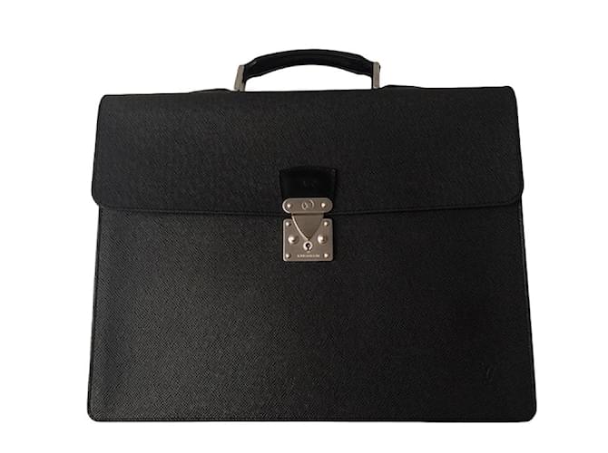 Louis Vuitton Robusto 3 Briefcase Black Leather for sale online