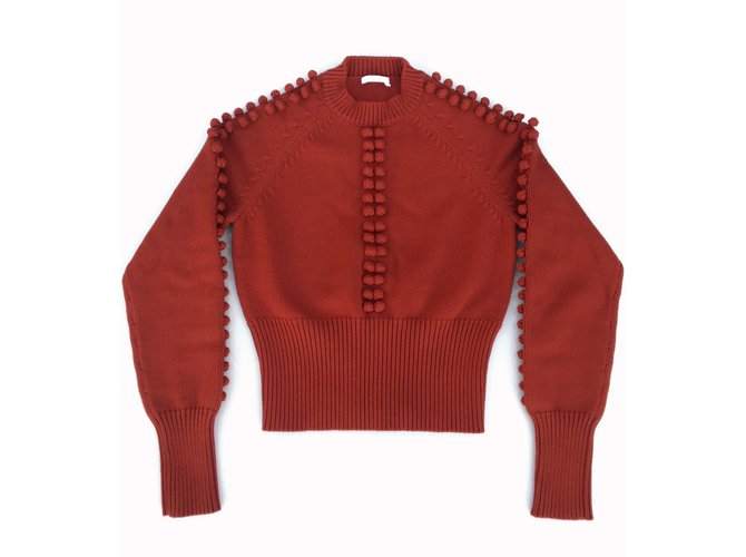 Chloé Knitwear Coral Wool  ref.56888