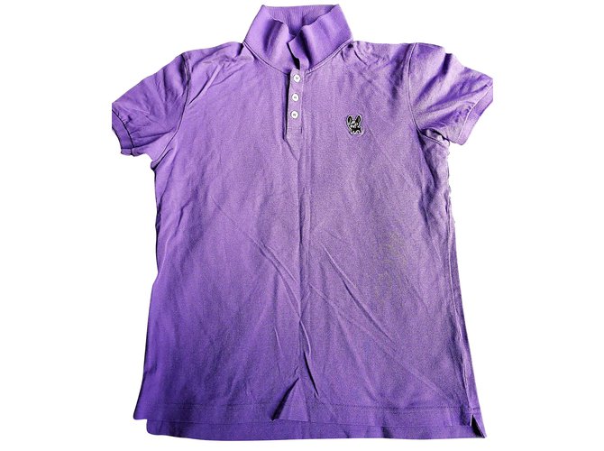 Dsquared2 new men's purple color polo XL Cotton  ref.56929