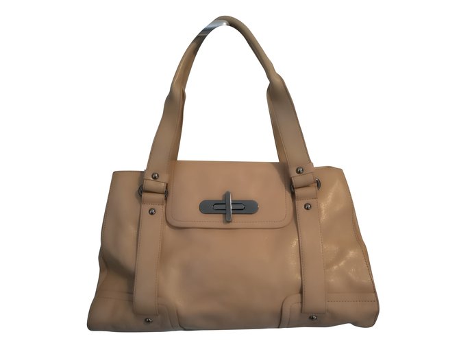 Kenneth Cole Handbags Leather Beige Ref 56964 Joli Closet Kenneth Cole Handbags Leather Beige Ref 56964