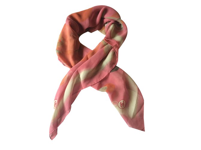 Chanel Silk scarves Multiple colors  ref.57033