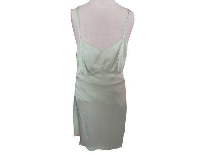 Cacharel Dresses Green Polyester  ref.57044