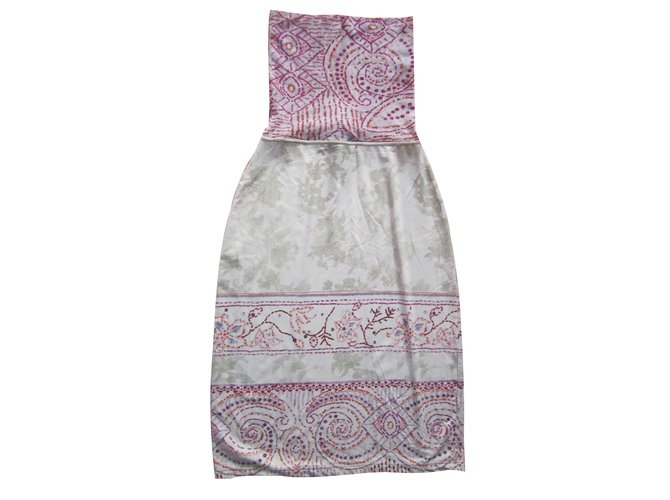 robe sans bretelle Kenzo taille S neuve Polyamide Multicolore  ref.57046