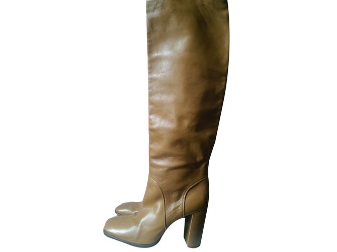 Michel Perry Boots Leather  ref.57236
