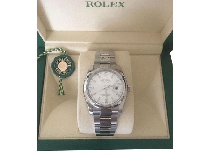 Rolex Datejust Silber Metall  ref.57243