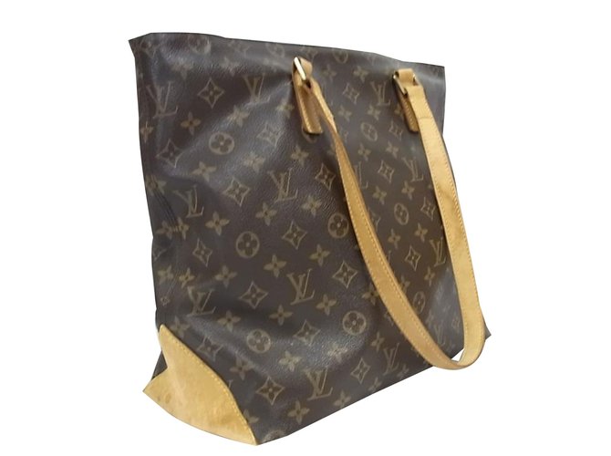 Louis Vuitton Alto Brown Leather Cloth  ref.57284