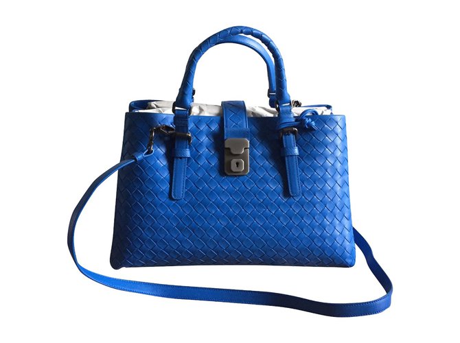 Bottega Veneta Roma Small Blue