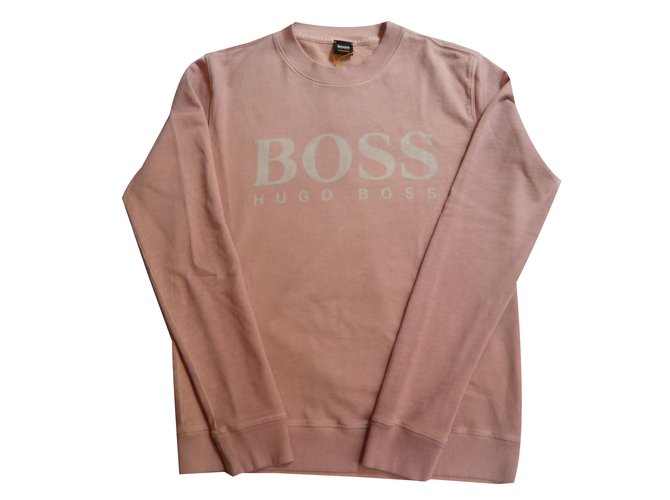 Hugo Boss logo Coton Rose  ref.57331