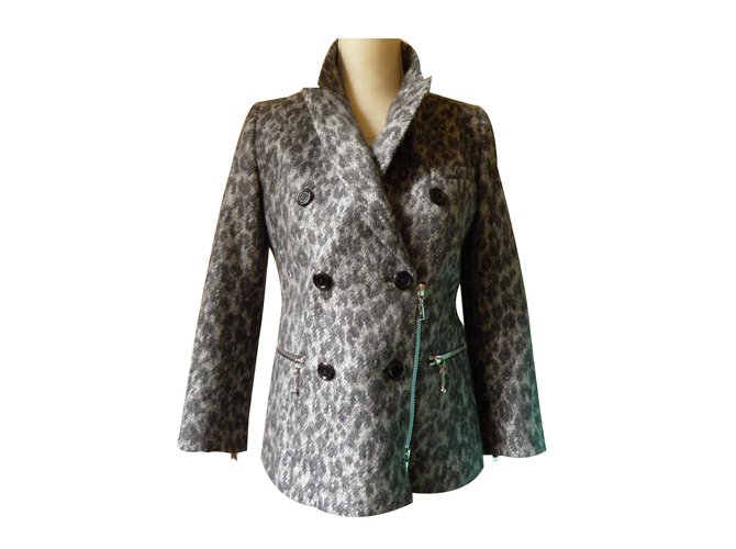 Louis Vuitton Jackets Grey Wool  ref.57366