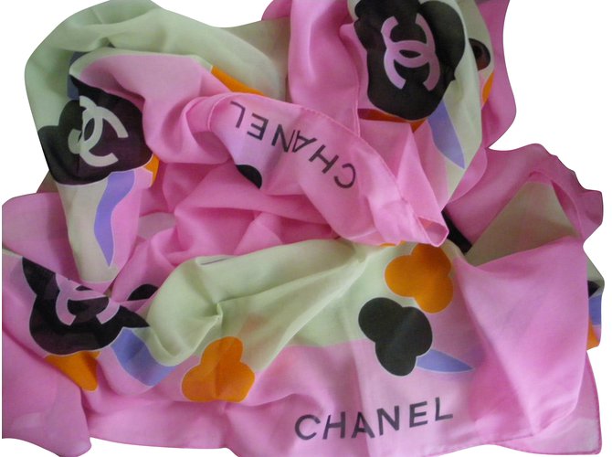 Chanel Paréo Coton Multicolore  ref.57466