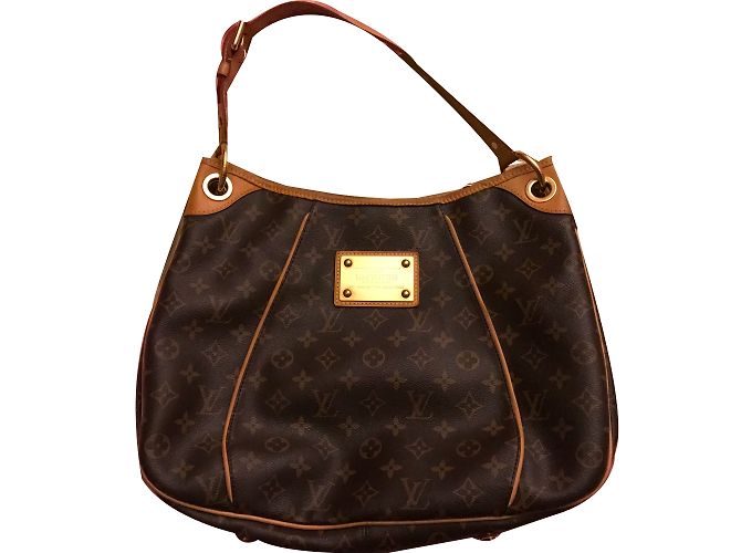 Louis Vuitton Galliera PM Bolsa de mão em couro marrom