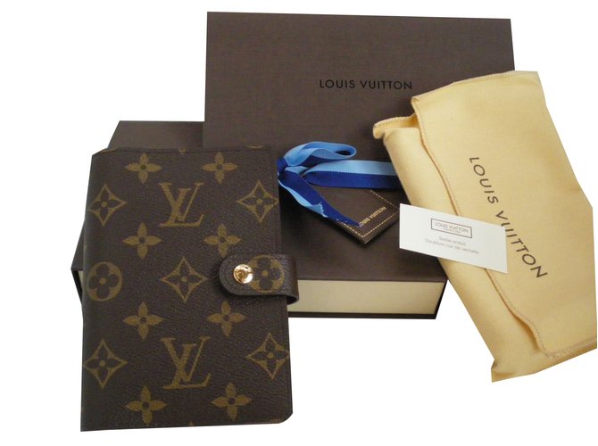 Louis Vuitton Capa da agenda Multicor Lona  ref.57618