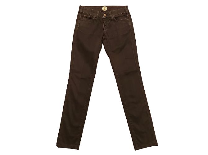 Jeans Slim Notify Marrón Algodón Castaño 
