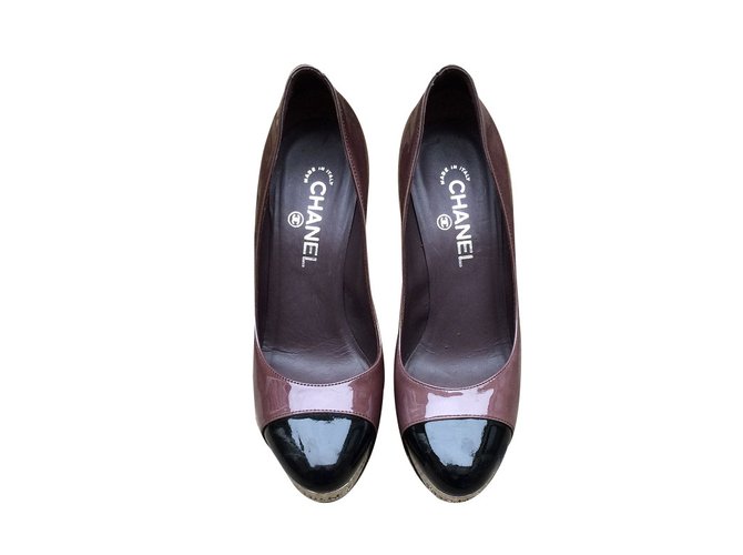 Chanel Heels Multiple colors Patent leather  ref.57652