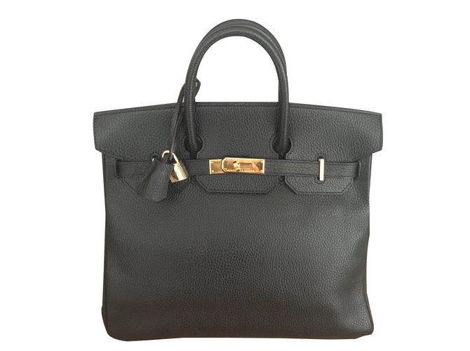 Hermès Birkin 32 HAC Handbags Leather 