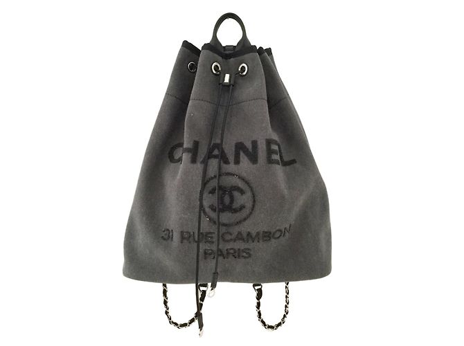 Chanel Deauville Gris anthracite