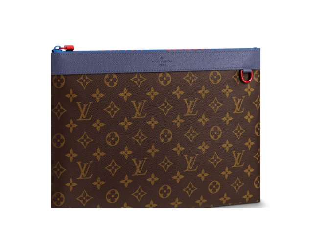 Louis Vuitton Apolo Pochette Kim Jones Brown Leather  ref.57707