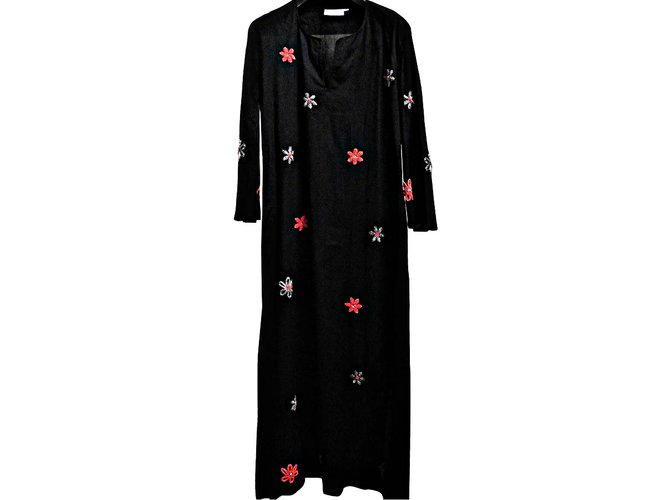 Autre Marque Dresses Black Cotton  ref.57790