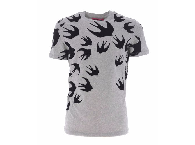 T-shirt MCQ Alexander McQueen Grey Cotton  ref.57826