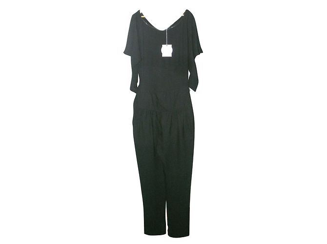 Chloé Monos Negro Seda Viscosa