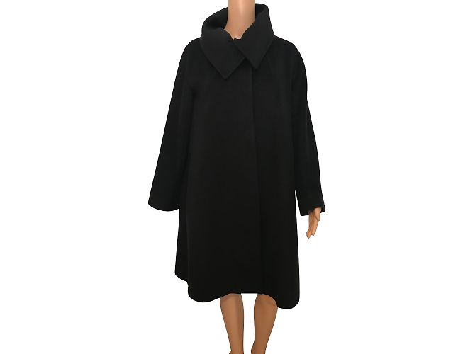 Max Mara Black Wool Coat