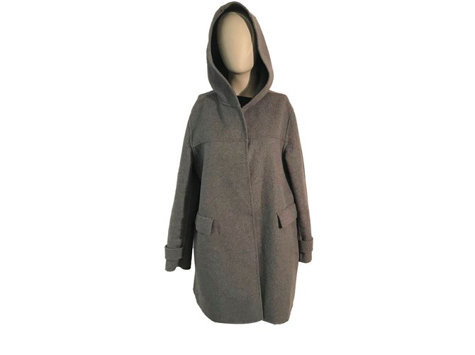 hooded coat zara