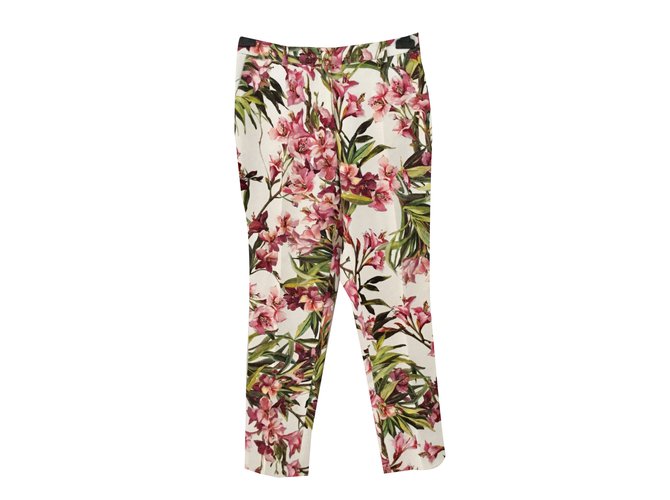 Dolce & Gabbana Pants, leggings Multiple colors Cotton  ref.58435