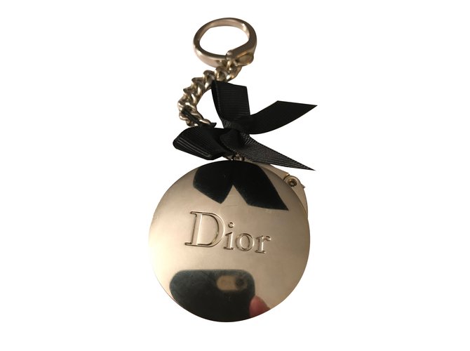 Dior Bag charms Silvery  ref.58474