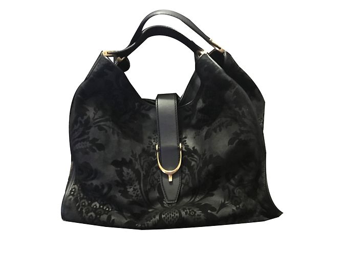Borsa Gucci in pelle nera Nero