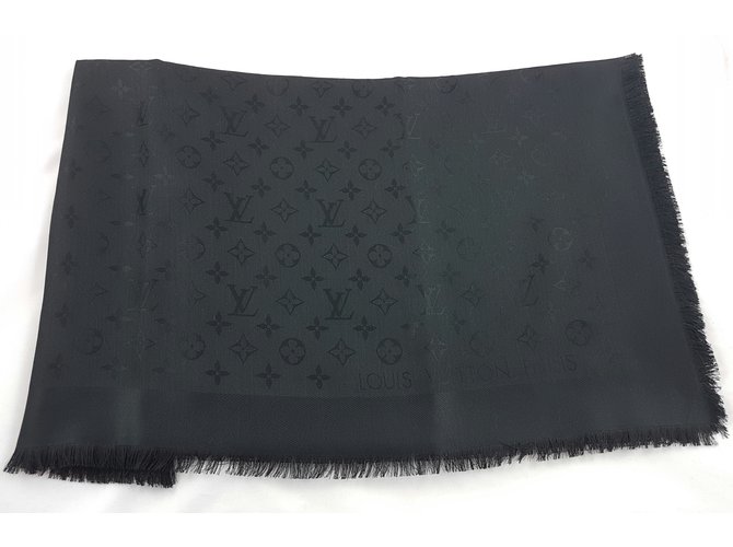 Louis Vuitton Foulards Noir  ref.58502