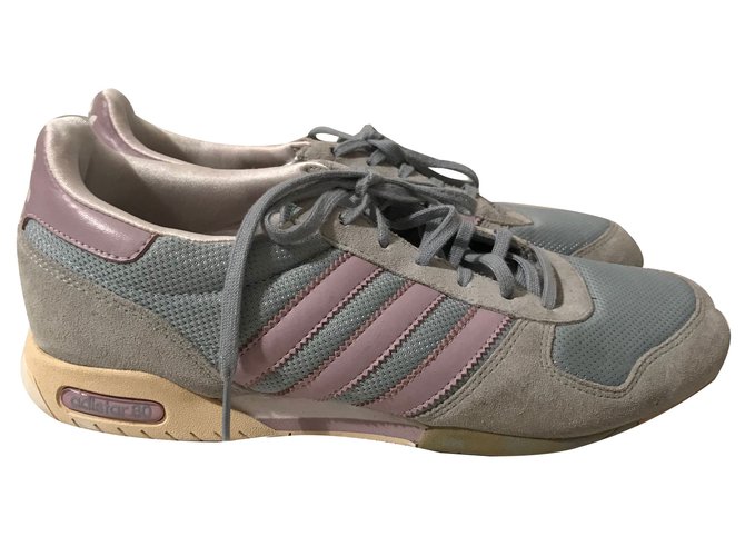 Adidas Adistar 80 Sneakers Leather Pink 