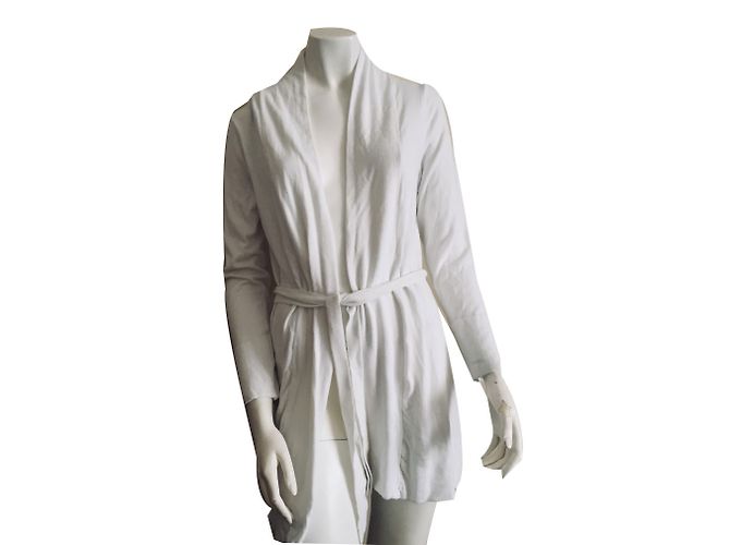 Autre Marque Simple Urban Pieces Strickpullover Weiß Viskose M 