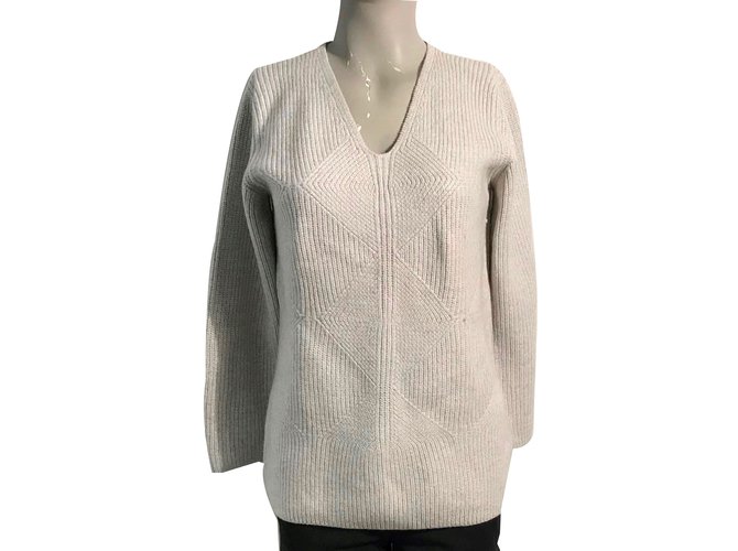 CAROLL Knitwear Grey Wool  ref.58621