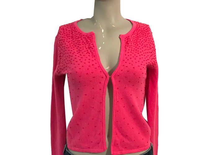 Rene Derhy Strickwaren Pink Wolle