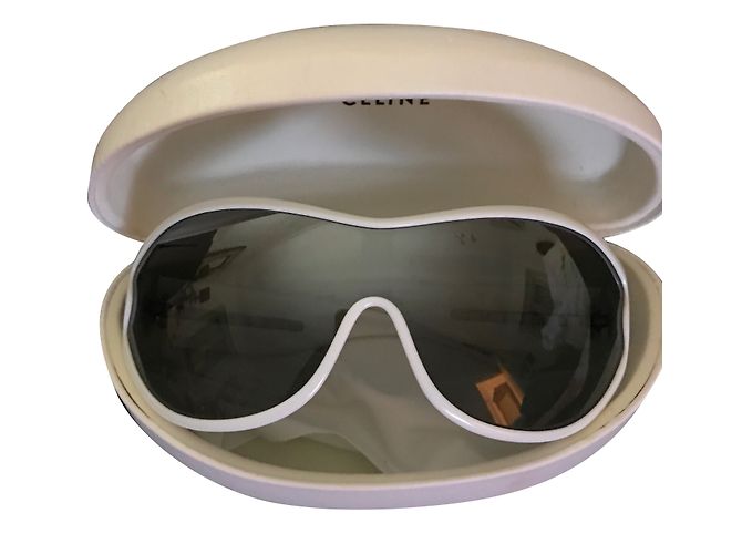Gafas de sol Céline Blancas de Plástico Blanco