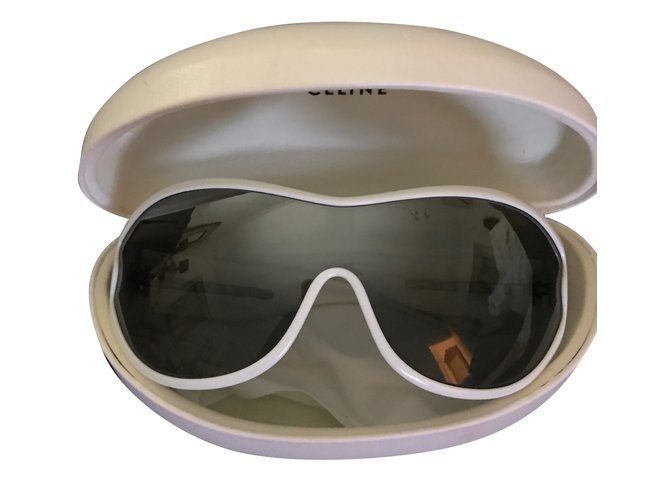 Céline Sunglasses White Plastic  ref.58637